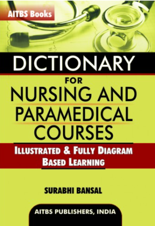 Dictionary for Nursing and Paramedical Courses, 2/Ed. (Eng.-Eng.)